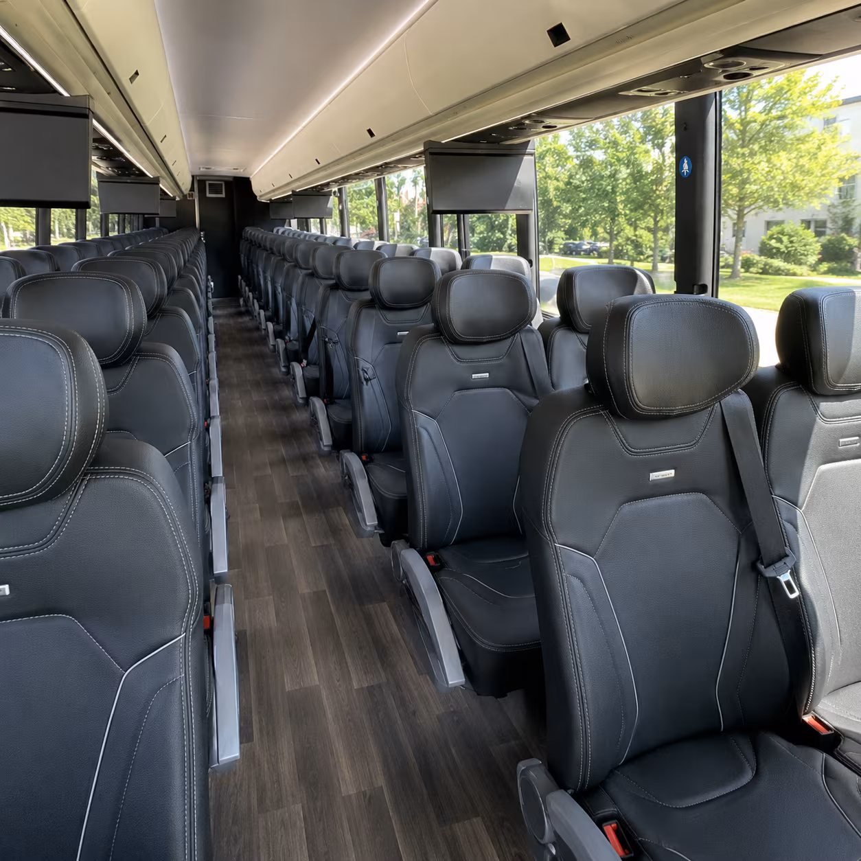 charter buses for corporate wine tour outings from woodbridge