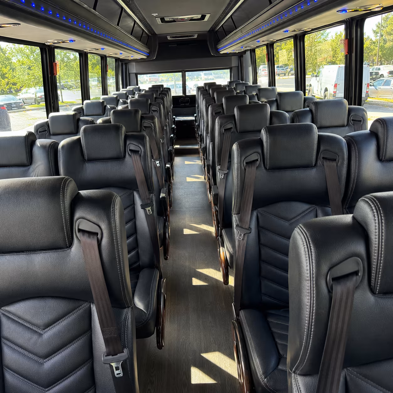 charter buses for large wedding groups traveling through central jersey