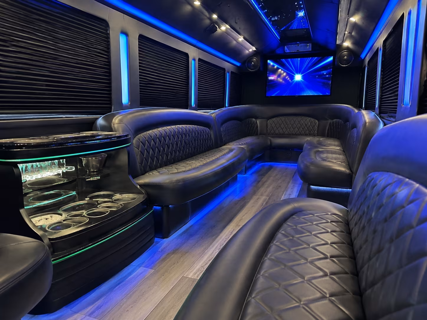 party buses for woodbridge wedding parties and bridal groups