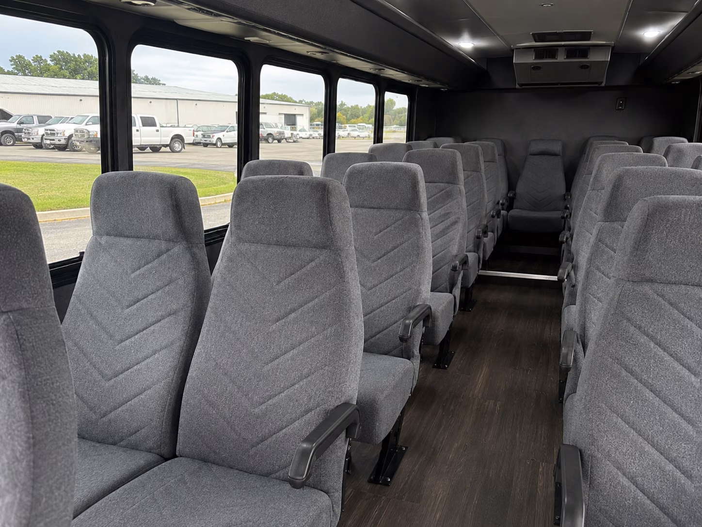 woodbridge 20 passenger minibus interior
