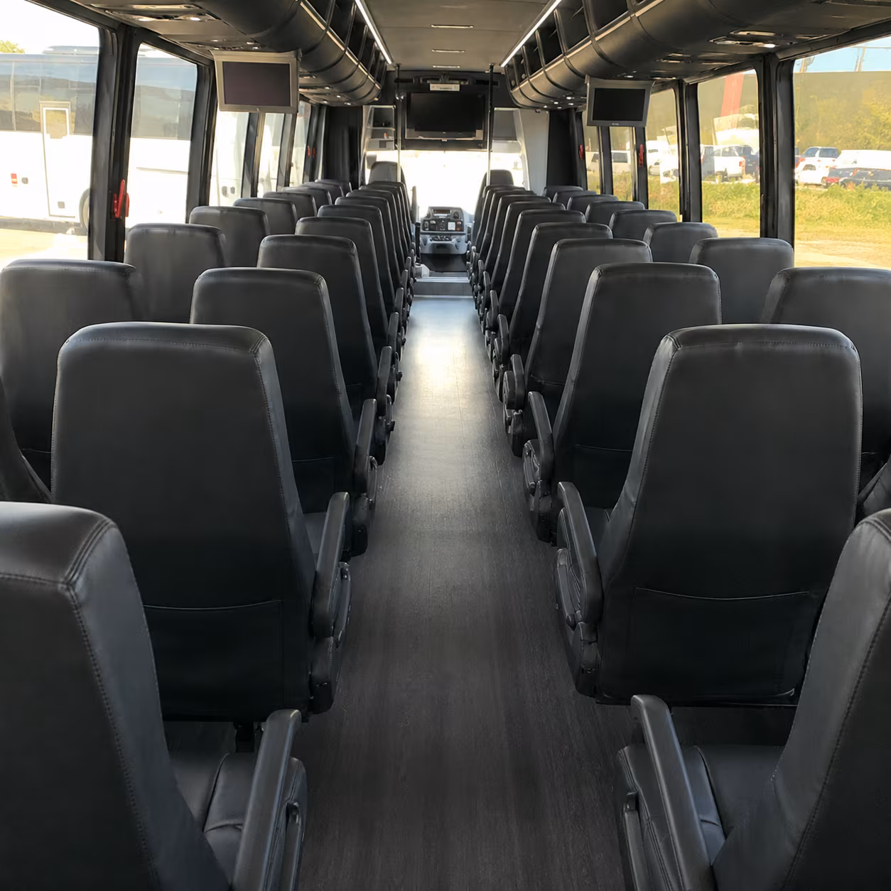 woodbridge 30 passenger minibus inside