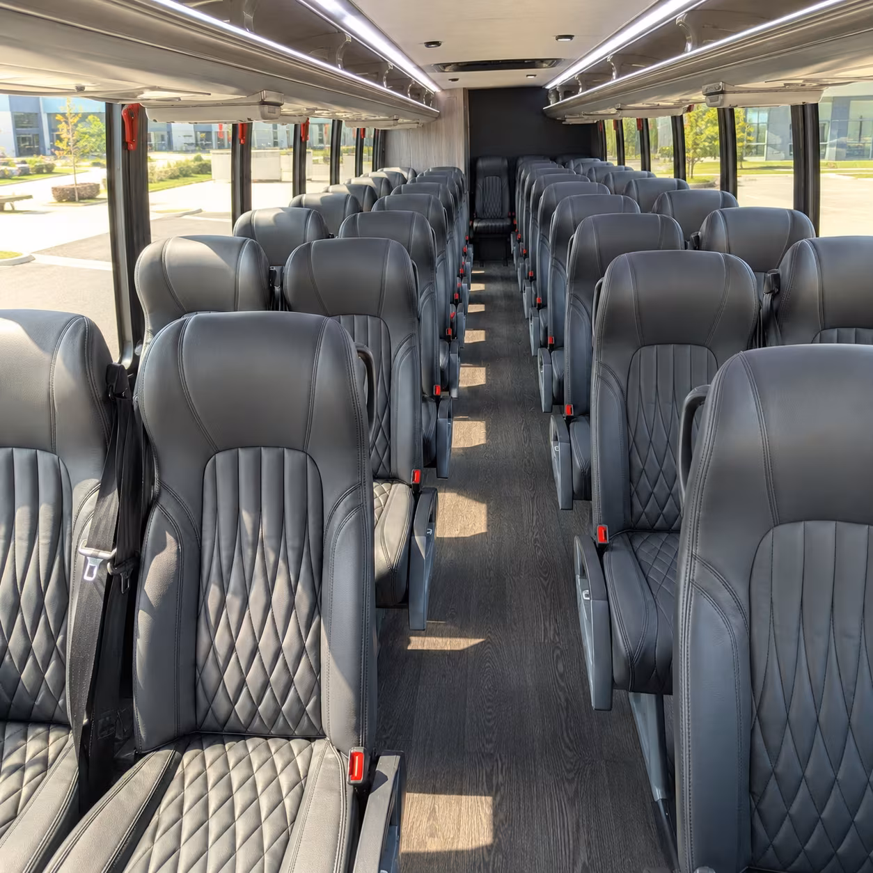 woodbridge 30 passenger minibus interior