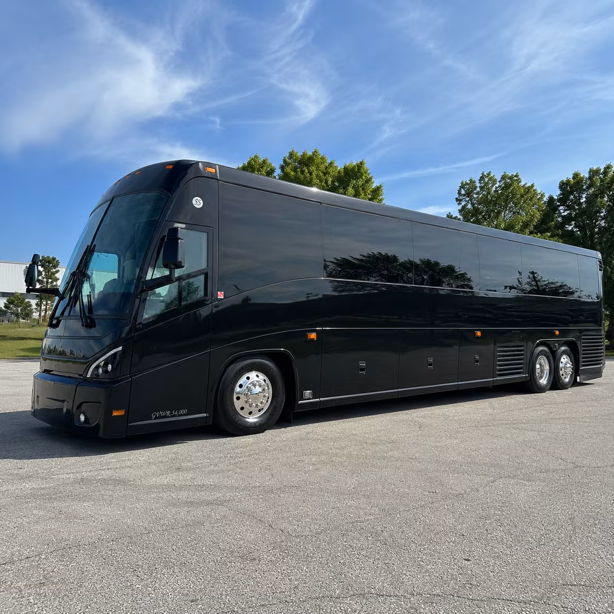 woodbridge 56 passenger charter bus