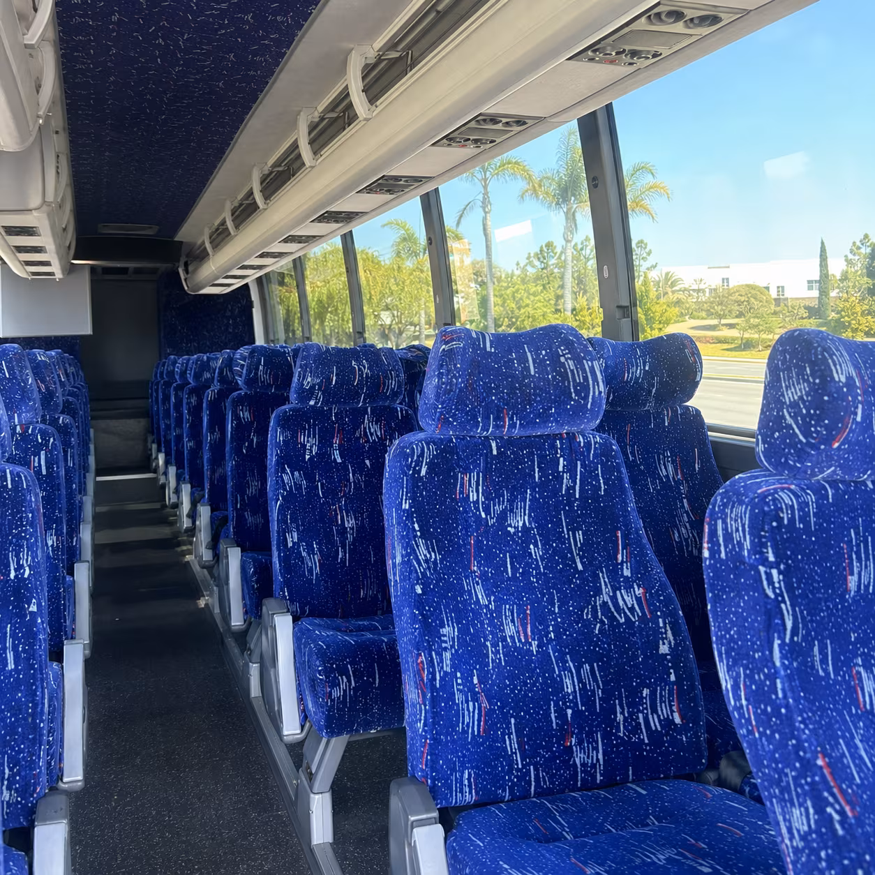 woodbridge employee transportation onboard seating