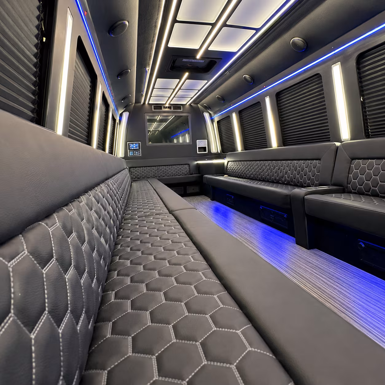woodbridge holiday party bus rental