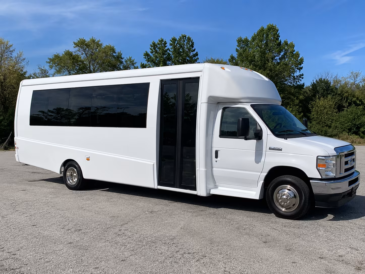 woodbridge party bus booking step 1