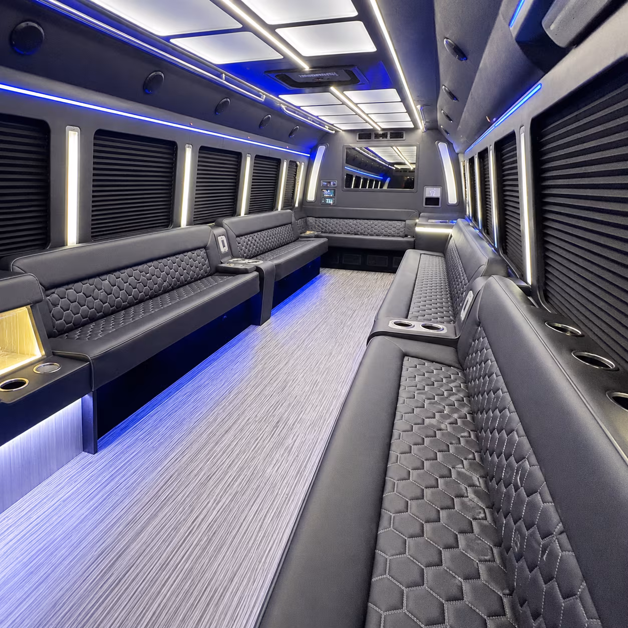 woodbridge party bus inside