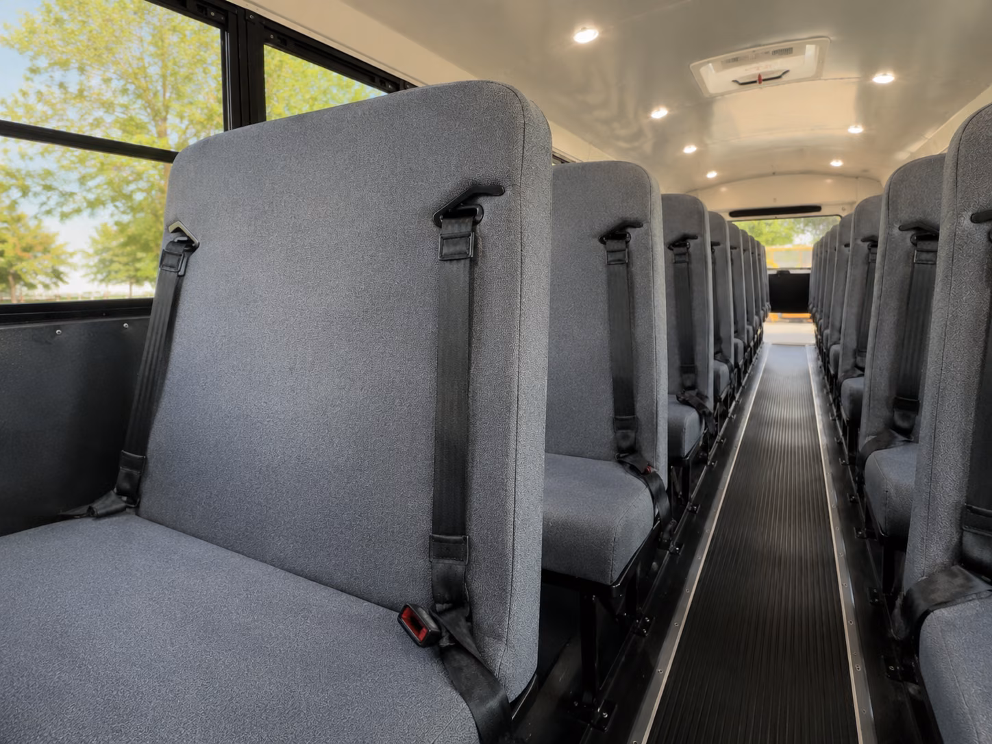 woodbridge school bus interior