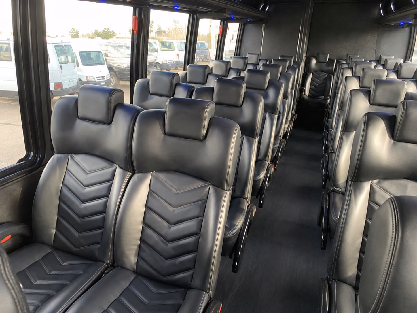 woodbridge sporting event transportation onboard seating