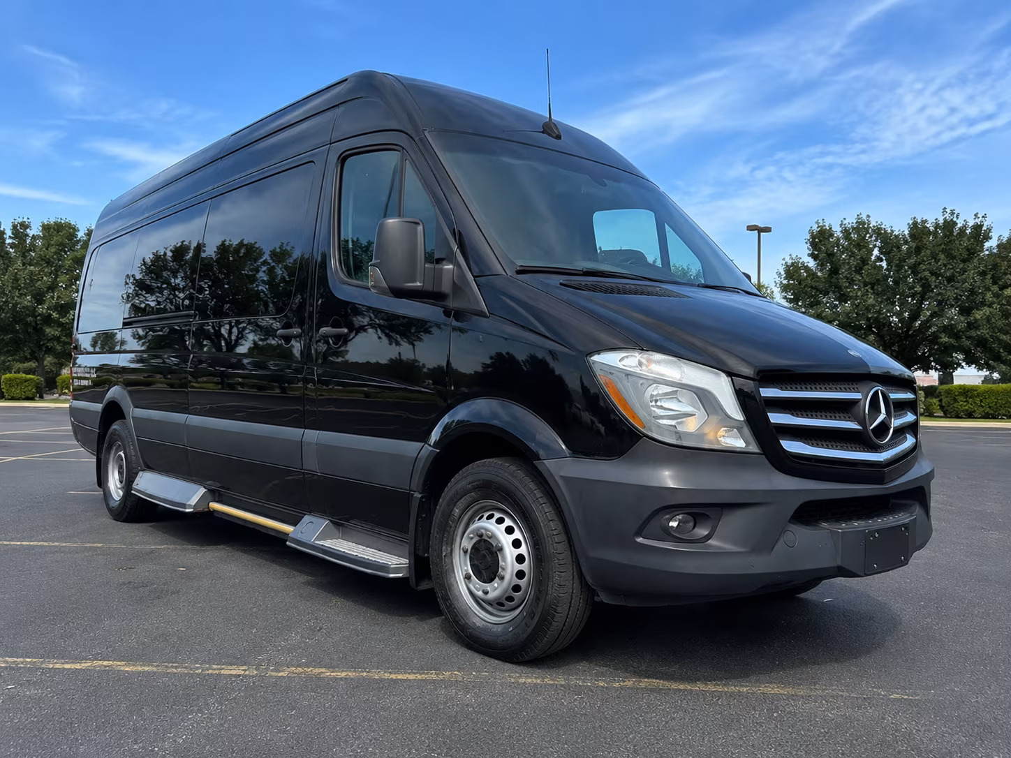 woodbridge sprinter van with driver